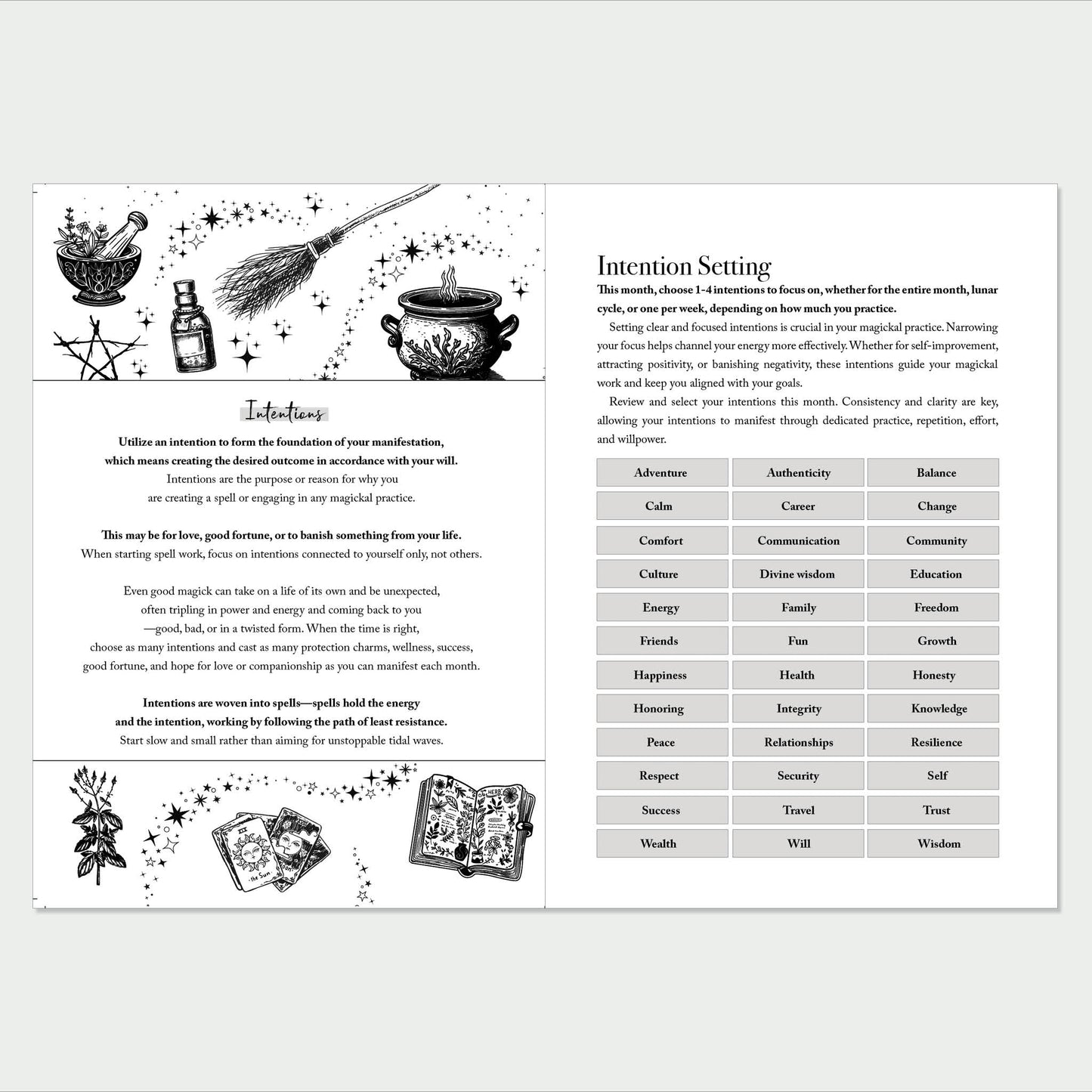 The Practicing WITCH DIARY 2026 – Book of Shadows. A Comprehensive Guide for Witches