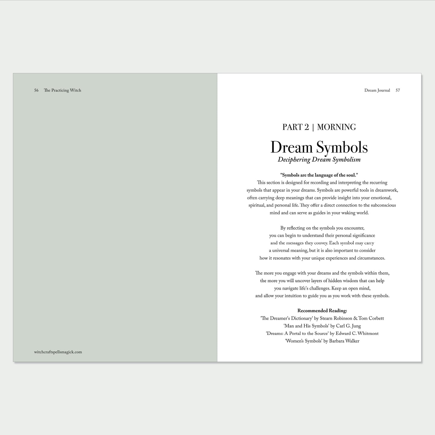 The Practicing Witch DREAM Journal. Discover the Magick of your Dreams