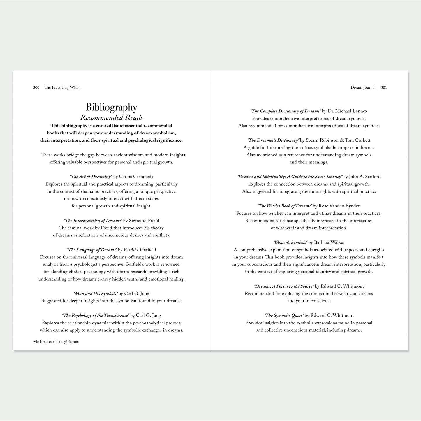 The Practicing Witch DREAM Journal. Discover the Magick of your Dreams