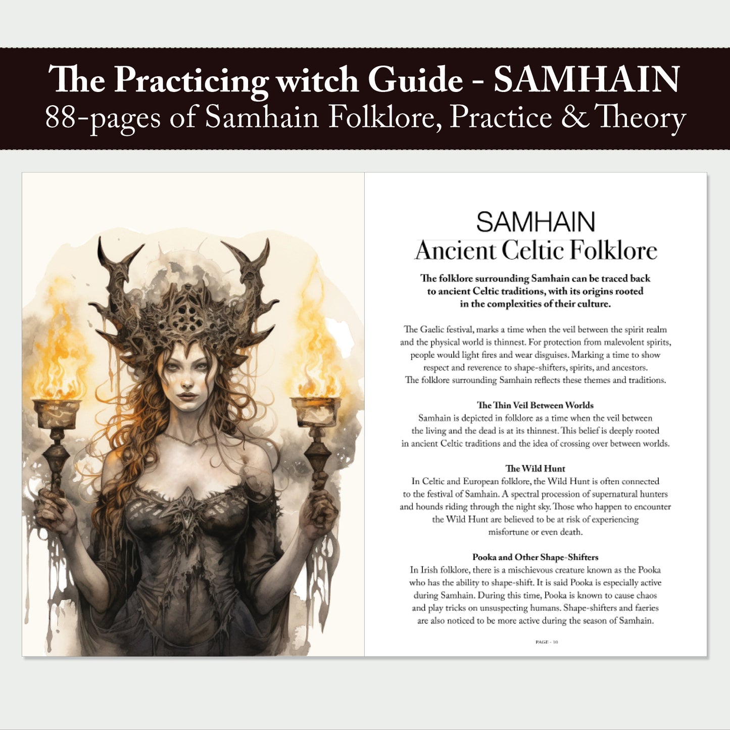 The Practicing Witch - SAMHAIN Guide - Digital - The Greater Witches' Sabbat
