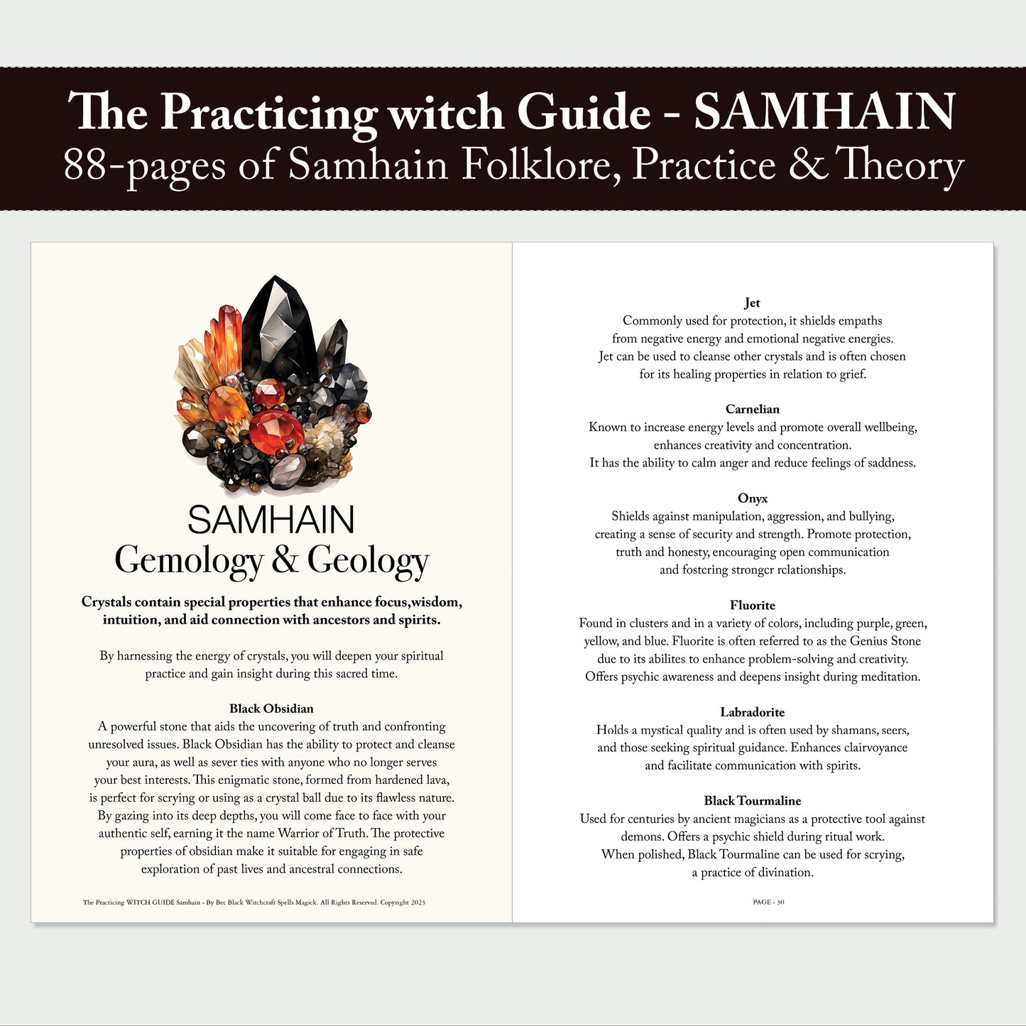 The Practicing Witch - SAMHAIN Guide - Digital - The Greater Witches' Sabbat