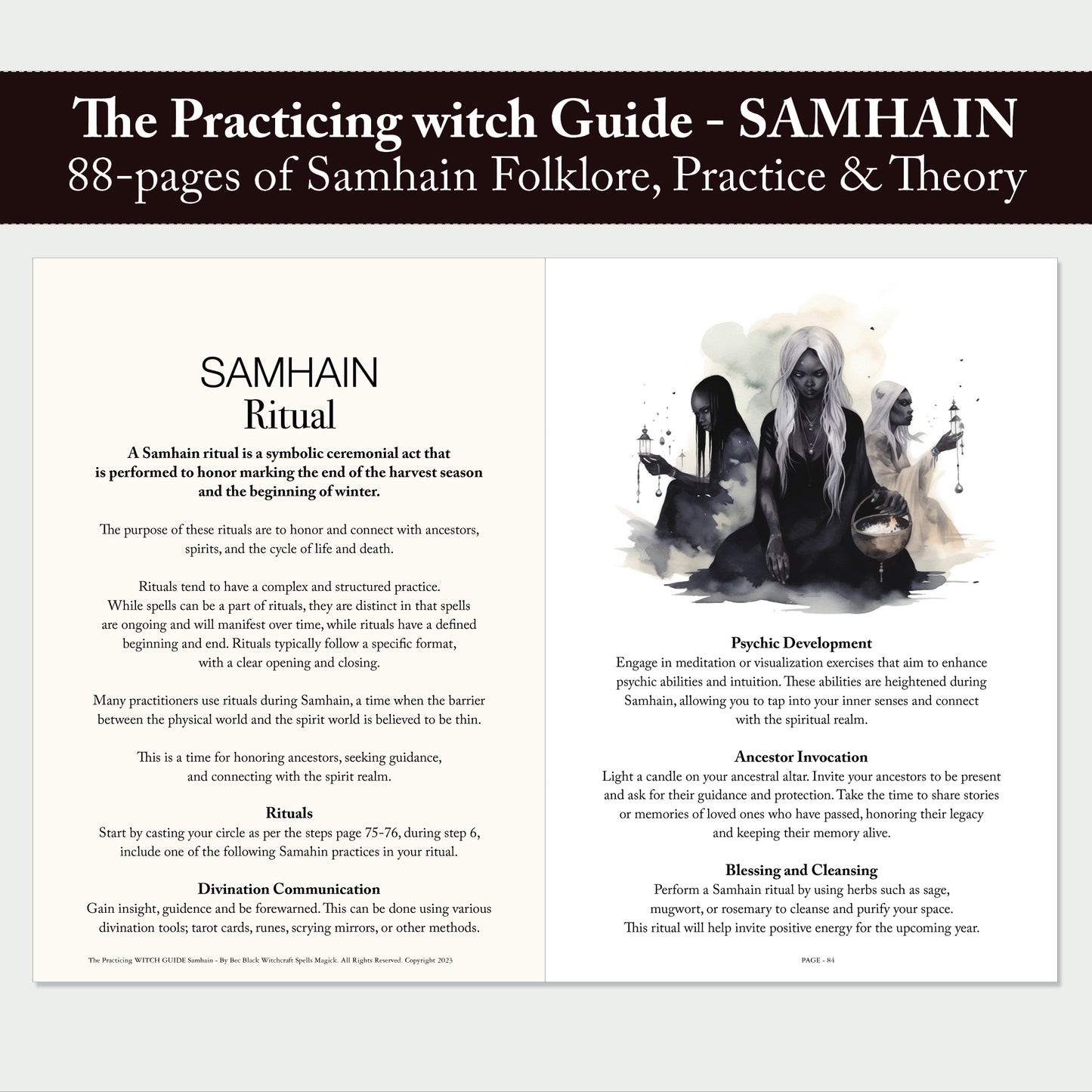 The Practicing Witch - SAMHAIN Guide - Digital - The Greater Witches' Sabbat