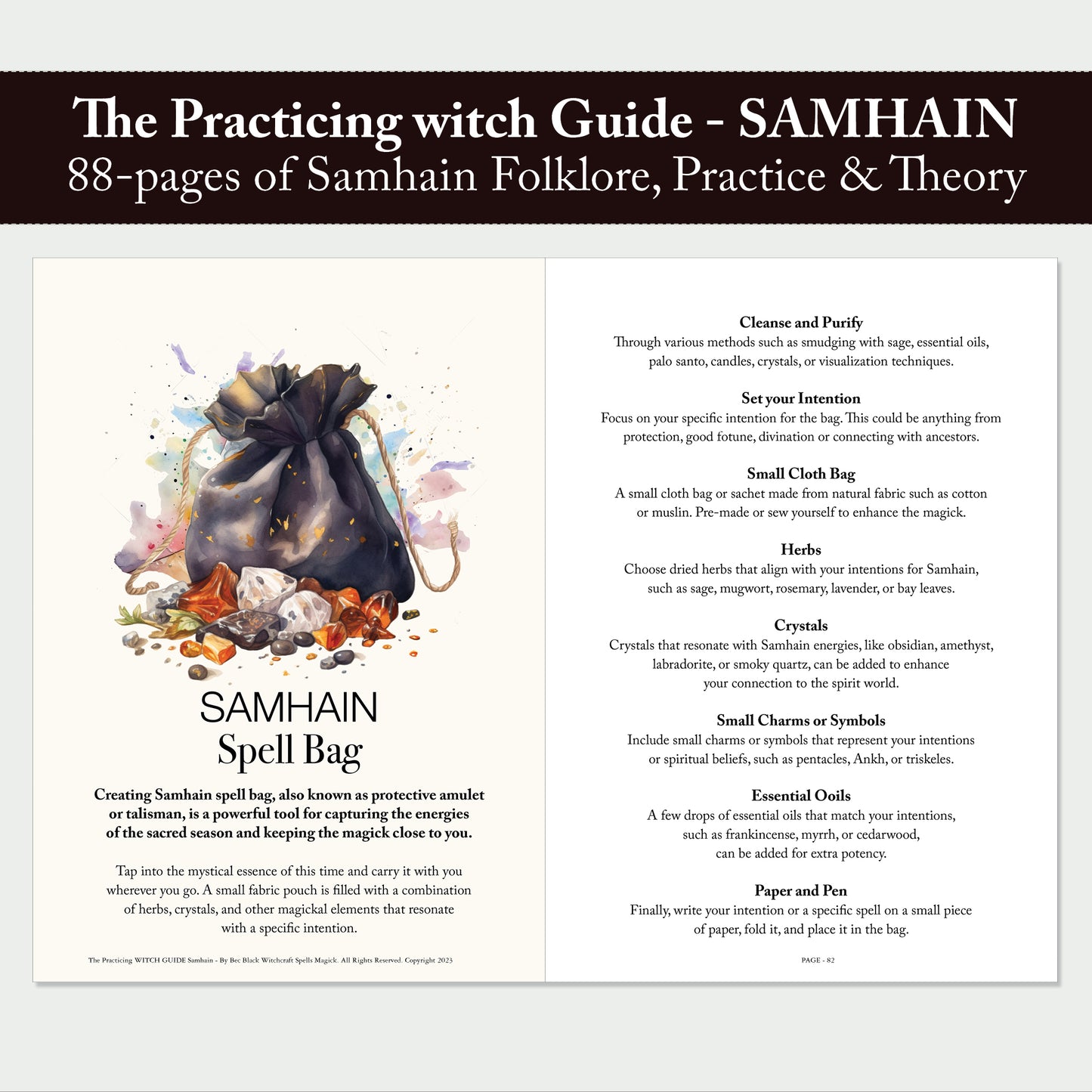 The Practicing Witch - SAMHAIN Guide - Digital - The Greater Witches' Sabbat