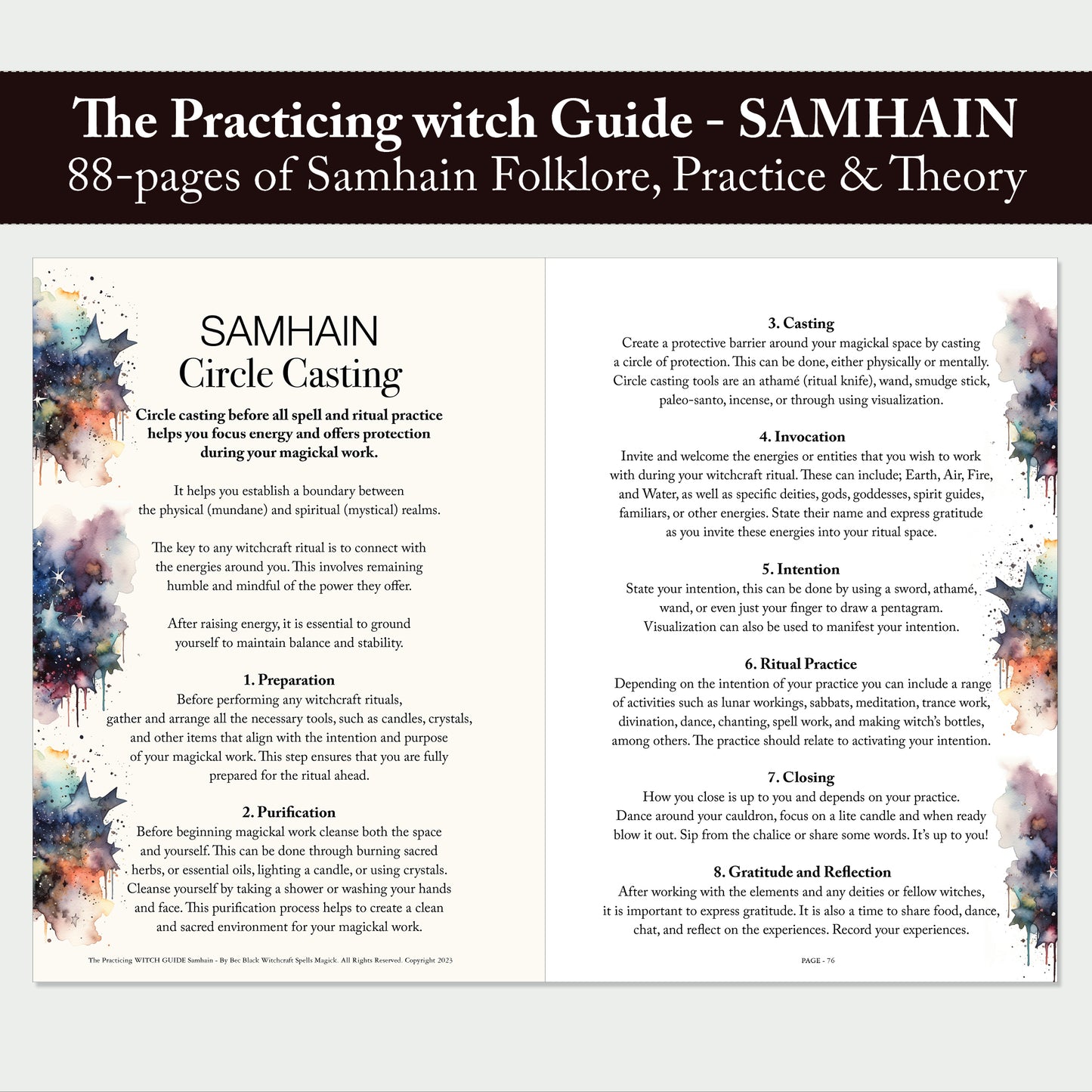The Practicing Witch - SAMHAIN Guide - Digital - The Greater Witches' Sabbat