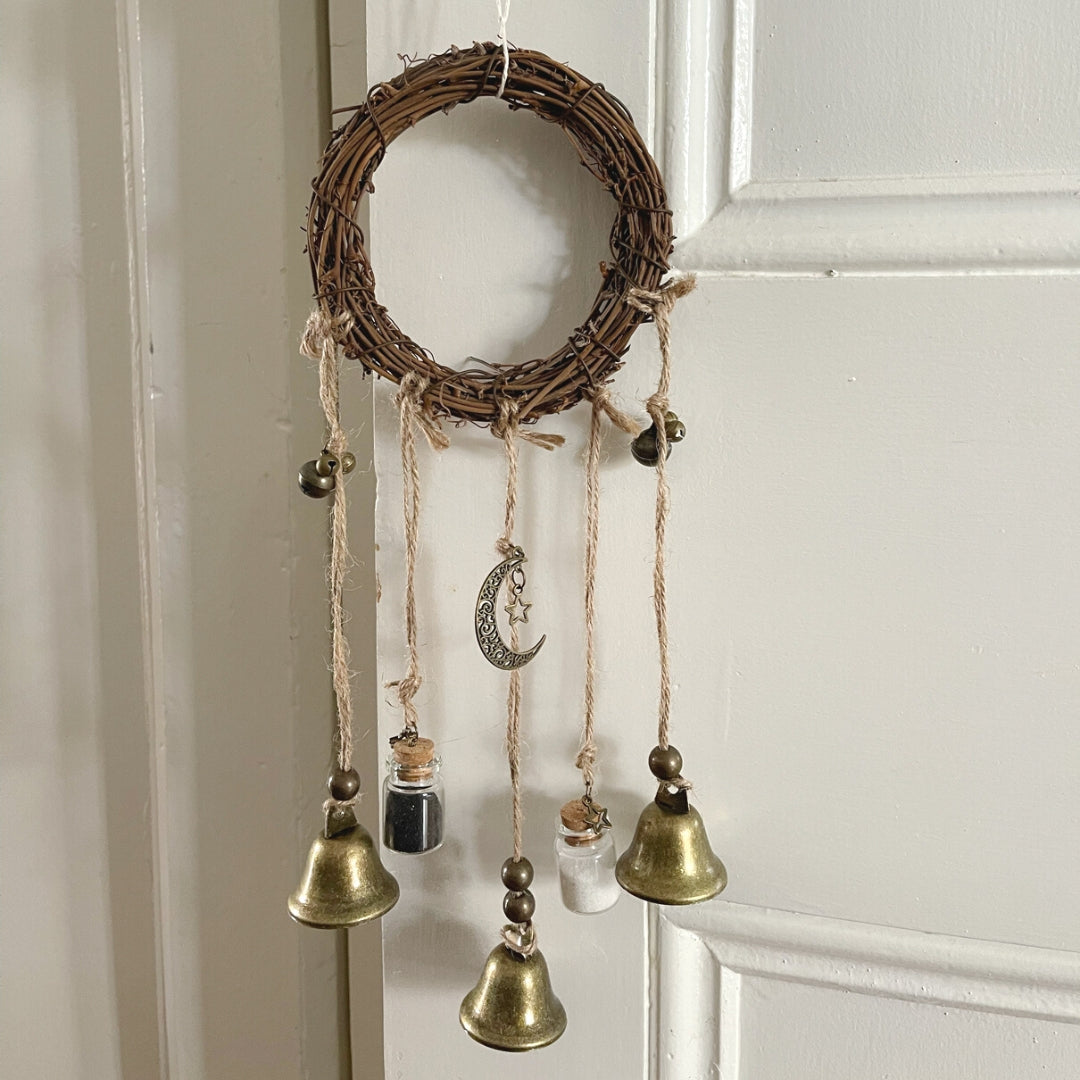 Witch Bells With Key  Protection Bells Door Charm – The Spirit Den