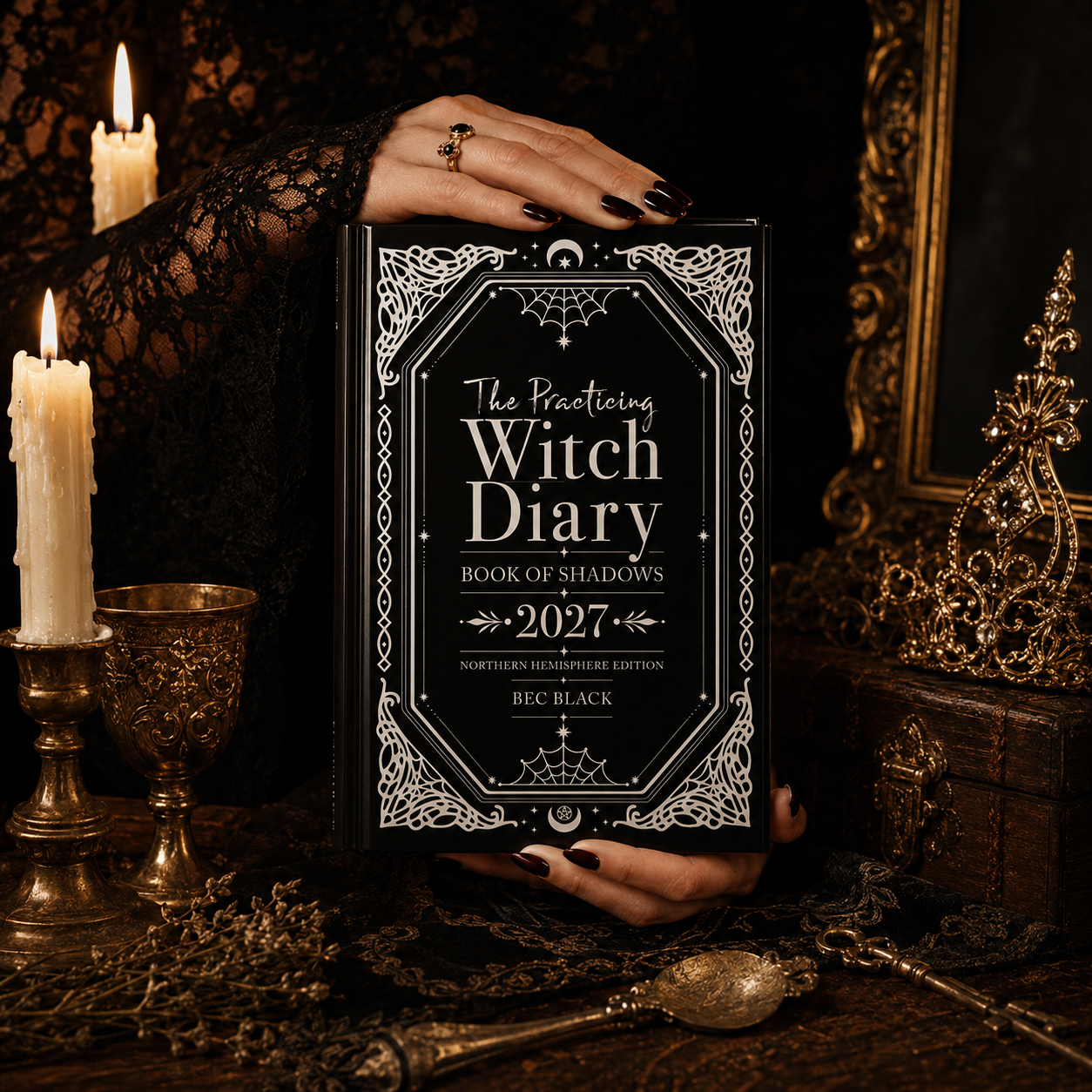The Practicing Witch Diary 2027 – Book of Shadows