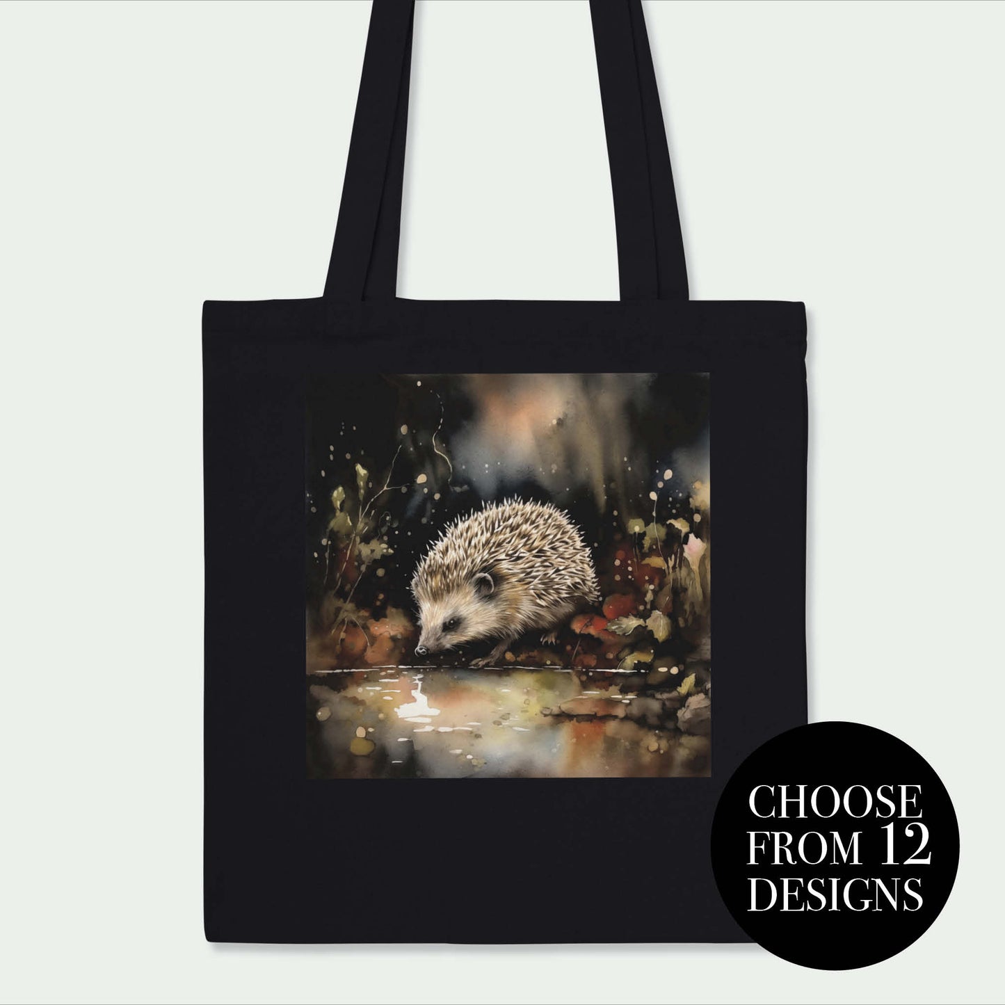 Witch Familiar Tote Bag – 12 Spirit Animal Designs for Witches