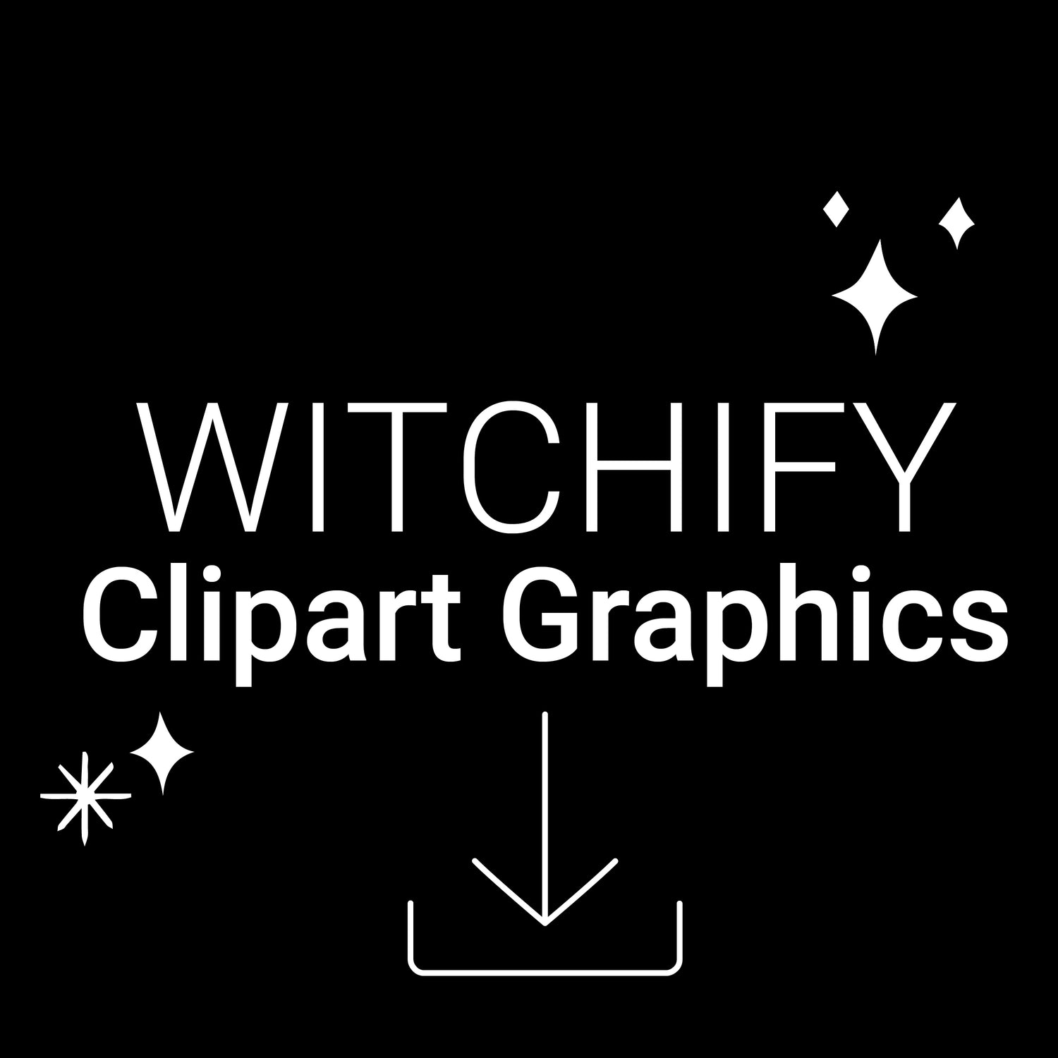 Witchify Witch themed images; Clip Art Illustrations & Graphics