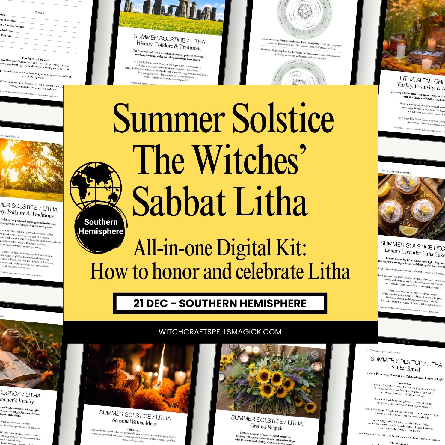 The Practicing Witch Sabbat Kits - Digital