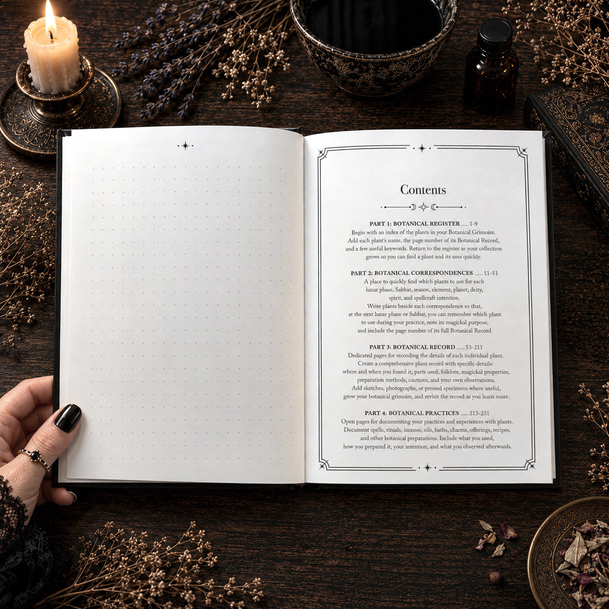 The Practicing Witch Botanical Grimoire | Plant Magick