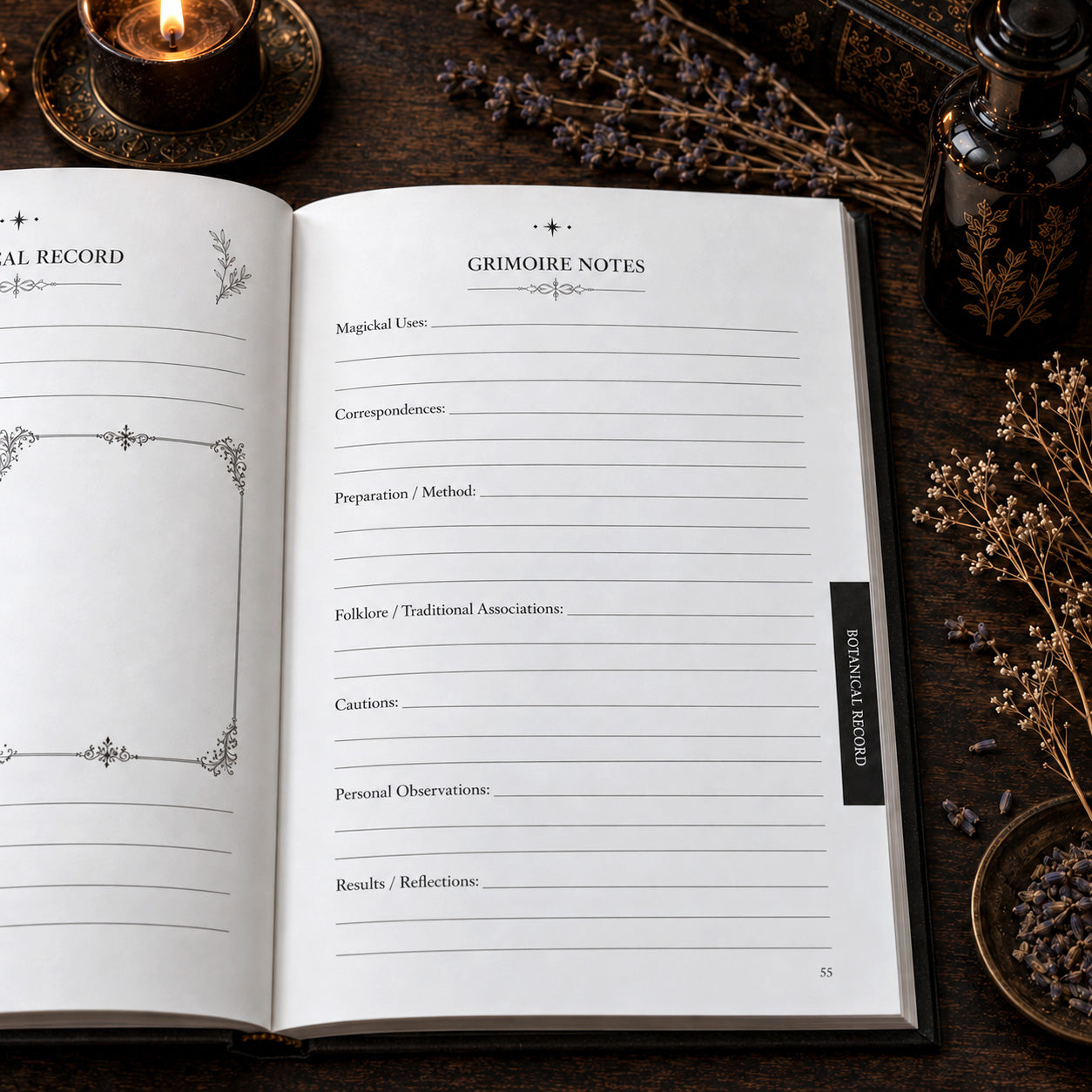 The Practicing Witch Botanical Grimoire | Plant Magick