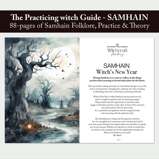 The Practicing Witch - SAMHAIN Guide - Digital - The Greater Witches' Sabbat