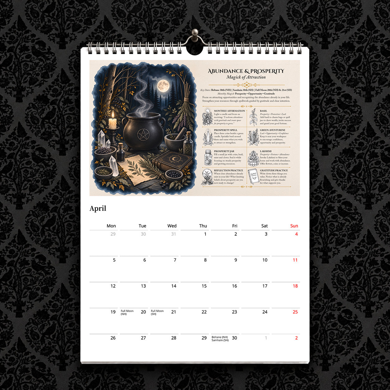 The Practicing Witch Spellcraft Calendar 2027