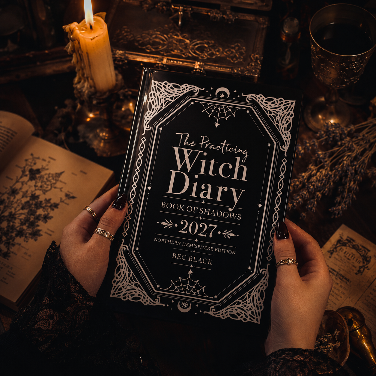 The Practicing Witch Diary 2027 – Book of Shadows