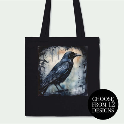 Witch Familiar Tote Bag – 12 Spirit Animal Designs for Witches