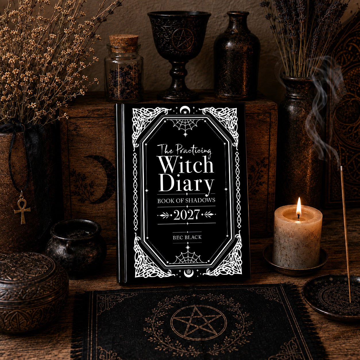 The Practicing Witch Diary 2027 – Book of Shadows