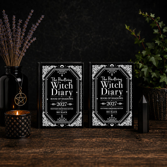 The Practicing Witch Diary 2027 – Book of Shadows
