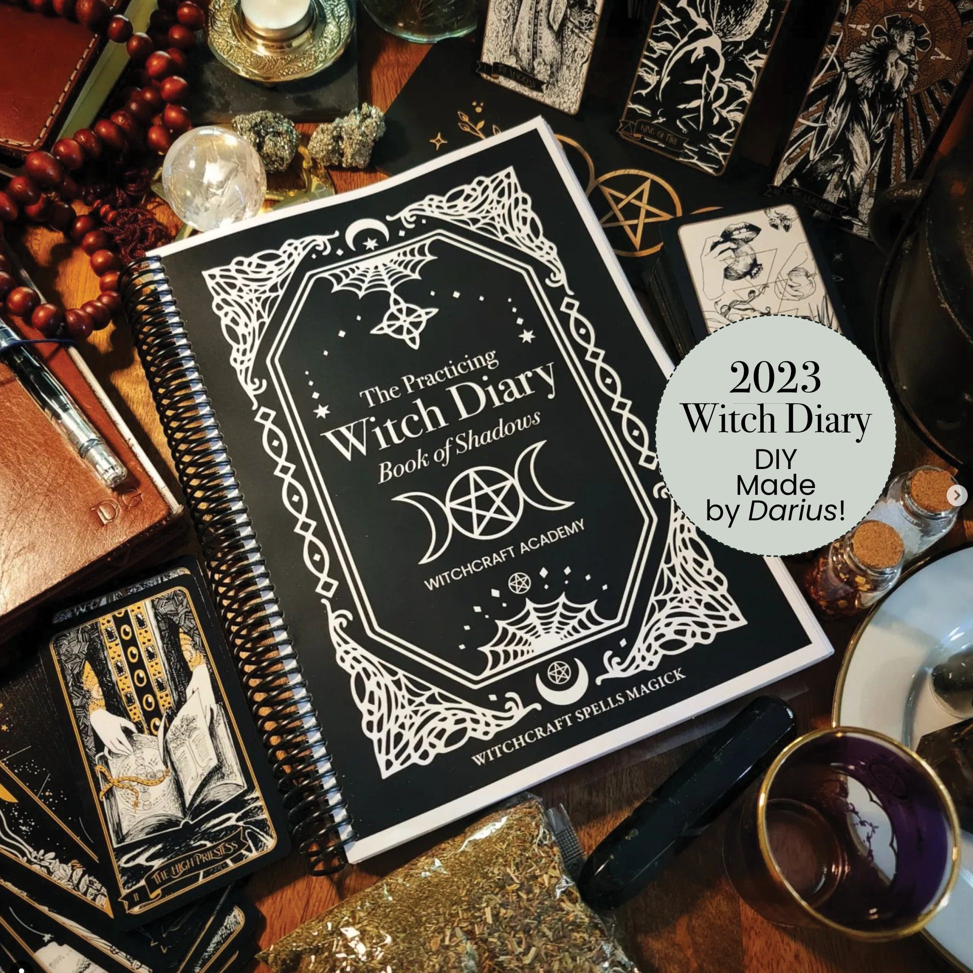 Celestial Journal (Diary, Notebook)  Witch books, Grimoire book, Book of  shadows