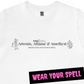 WEAR YOUR SPELL Witch T-shirt. Protection & Intuition Spell. Magickal correspondences: Artemis, Athamé & Amethyst