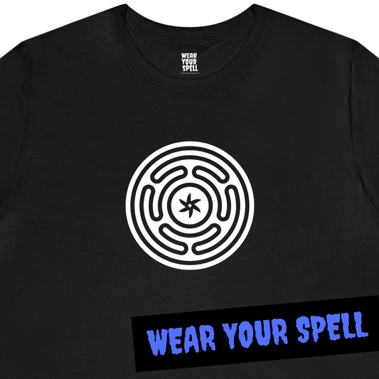 Hekate, Dark Goddess, Hecate symbol Wheel Protection Spell