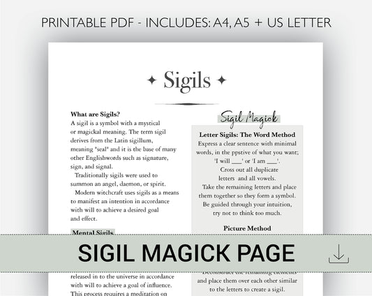 Sigils - Sigil Magick